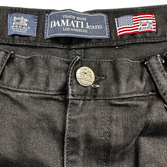 Damati Logo Stripe Slim Fit Jeans (36) - Picture 8 of 9